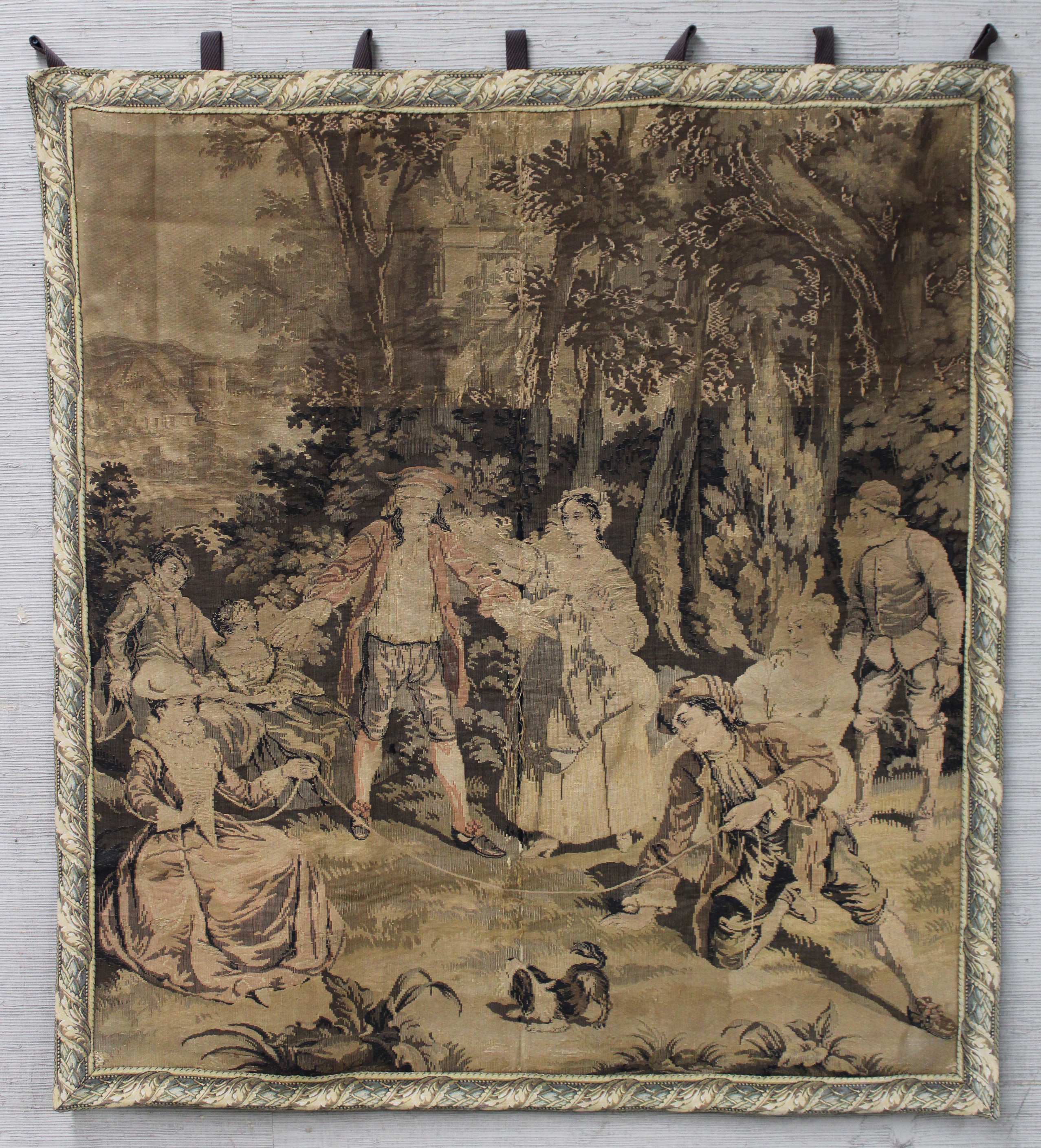 FRENCH NEEDLEPOINT TAPESTRY