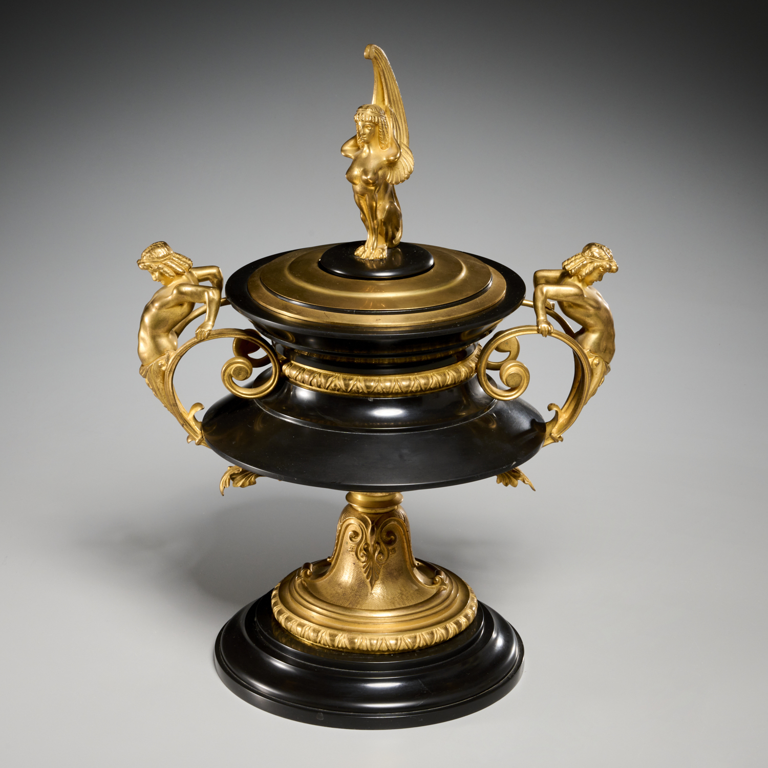 FRENCH NEO-GREC BRONZE, MARBLE