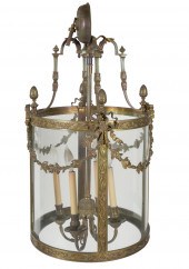 FRENCH NEOCLASSIC GILT METAL L