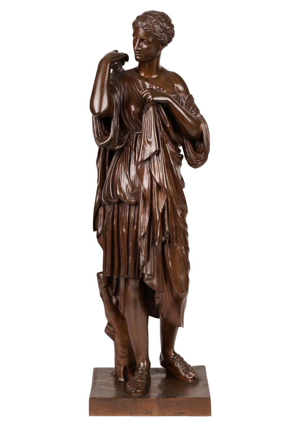 FRENCH NEOCLASSICAL BRONZE FIGURE