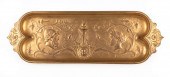 FRENCH NEOCLASSICAL BRONZE TRA