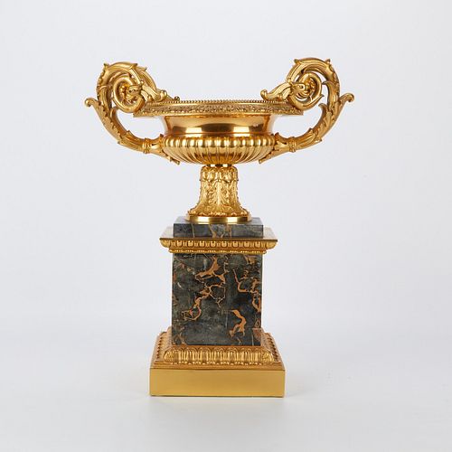 FRENCH NEOCLASSICAL DORE BRONZE URN