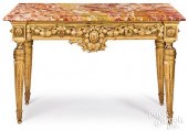 FRENCH NEOCLASSICAL GILTWOOD P