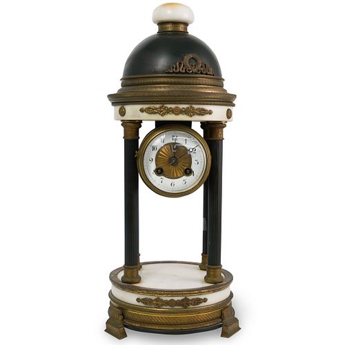 FRENCH NEOCLASSICAL MARBLE AND GILT