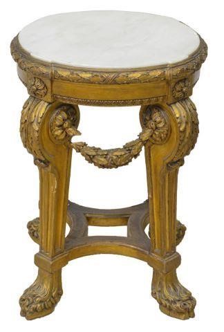FRENCH NEOCLASSICAL MARBLE-TOP