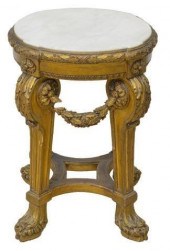FRENCH NEOCLASSICAL MARBLE-TOP
