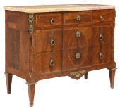 FRENCH NEOCLASSICAL MARBLE-TOP