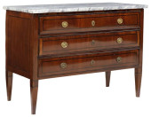 FRENCH NEOCLASSICAL MARBLE-TOP