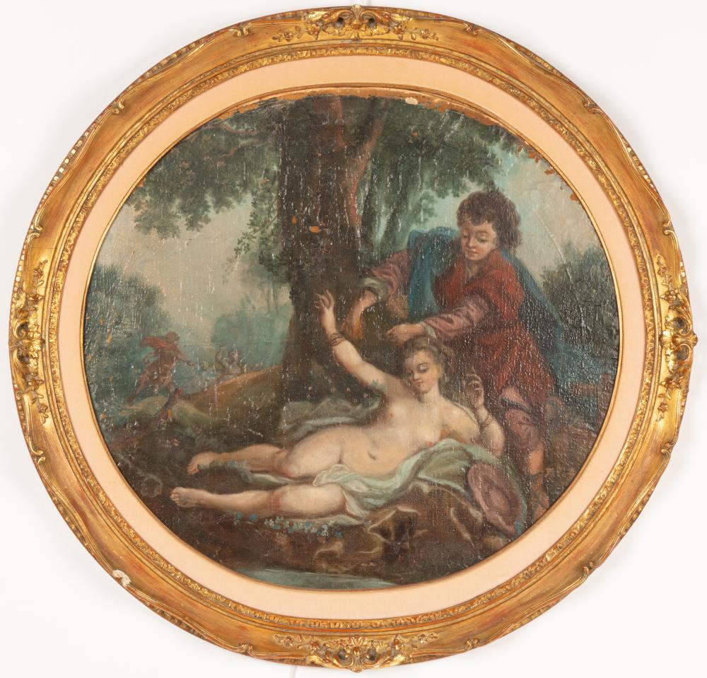 FRENCH NEOCLASSICAL PAINTED
