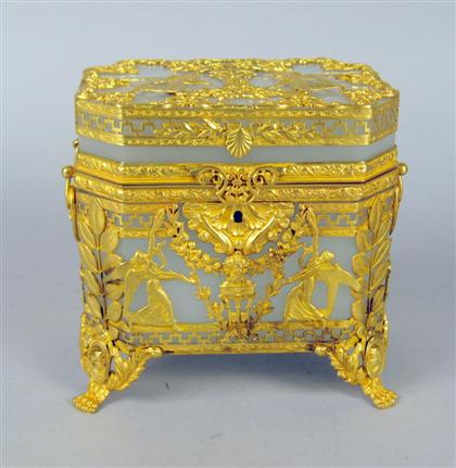 French neoclassical style opaline