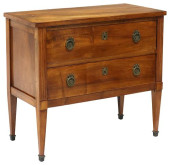FRENCH NEOCLASSICAL WALNUT TWO