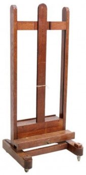 FRENCH OAK ARTIST'S STUDIO EAS