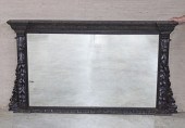 FRENCH OAK BACKBAR MIRROR W/ L