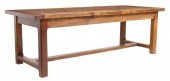 FRENCH OAK FARMHOUSE TABLE, 95
