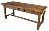 FRENCH OAK FARMHOUSE WORK TABL