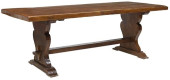 FRENCH OAK MONASTERY TRESTLE T