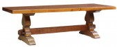 FRENCH OAK MONASTERY TRESTLE T