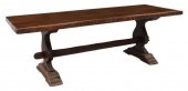 FRENCH OAK MONASTERY TRESTLE T
