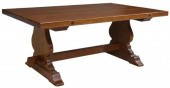 FRENCH OAK REFECTORY TABLE, 71