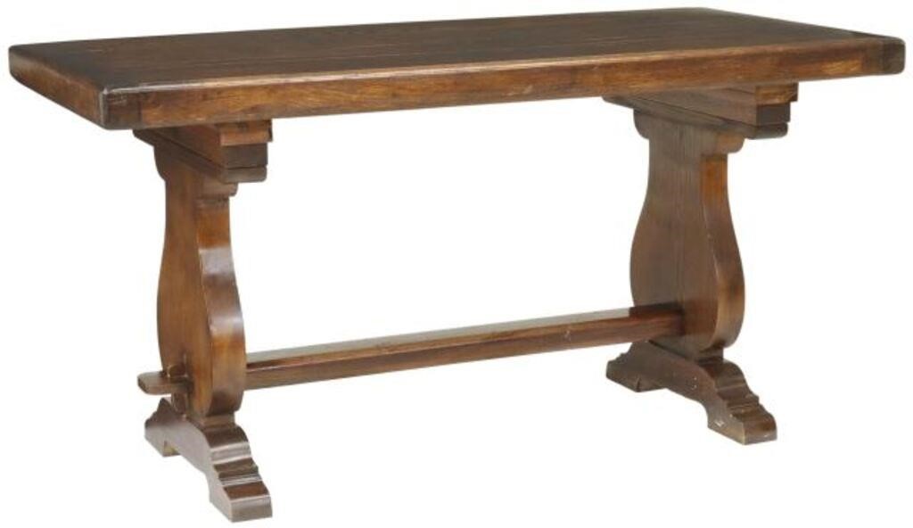 FRENCH OAK REFECTORY TABLEFrench