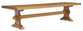 FRENCH OAK REFECTORY TRESTLE T