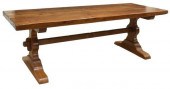 FRENCH OAK REFECTORY TRESTLE T