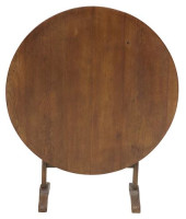 FRENCH OAK TILT-TOP WINE TASTI