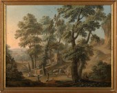 French Oblong Oil on Academy B