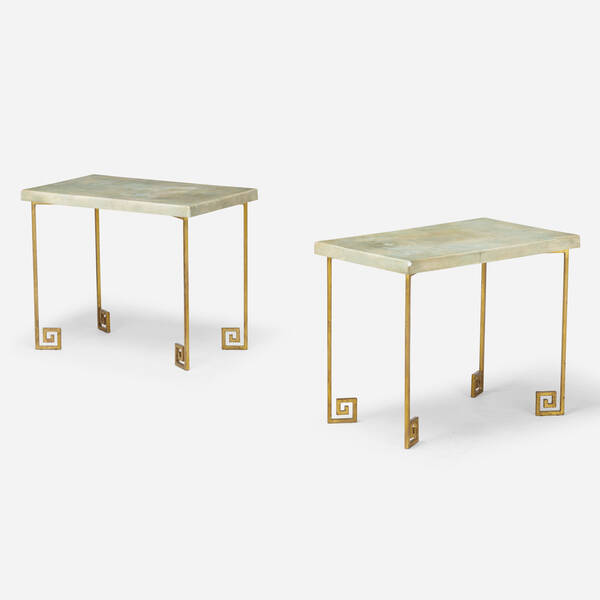 French. Occasional tables, pair. c.