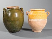 FRENCH OLIVE, YELLOW GLAZED ST