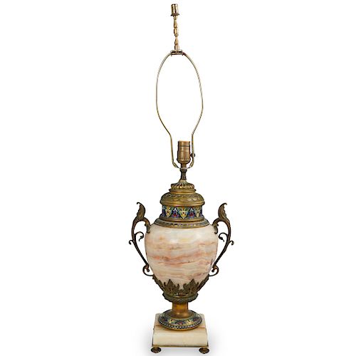 FRENCH ONYX AND CHAMPLEVE CONVERTED