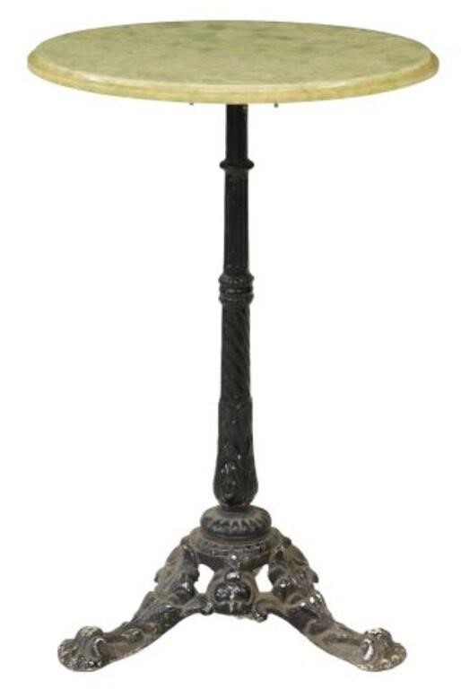 FRENCH ONYX-TOP CAST IRON