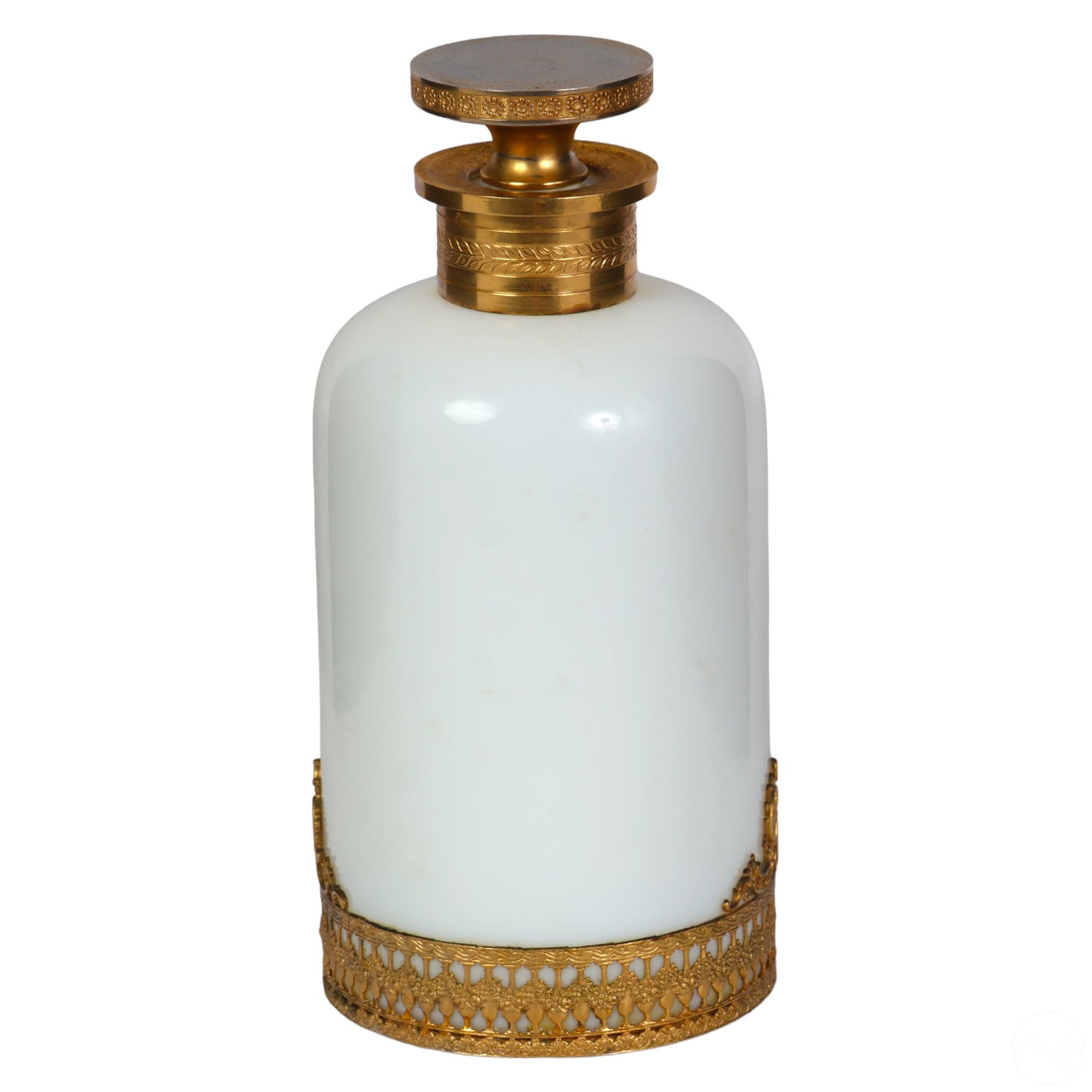 FRENCH OPALINE GLASS & DORE