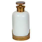 FRENCH OPALINE GLASS & DORE BR