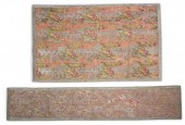 FRENCH OR ITALIAN FLORAL SILK
