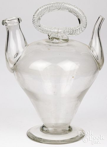 FRENCH OR SPANISH GLASS HOLY