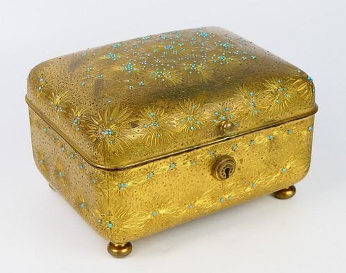 FRENCH ORIENTALIST GILT BRONZE