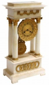 FRENCH ORMOLU-MOUNTED ALABASTE