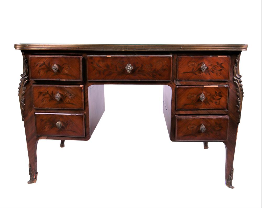 FRENCH ORMOLU-MOUNTED BUREAU