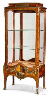 FRENCH ORMOLU MOUNTED KINGWOOD