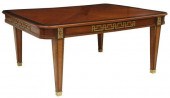 FRENCH ORMOLU-MOUNTED MAHOGANY