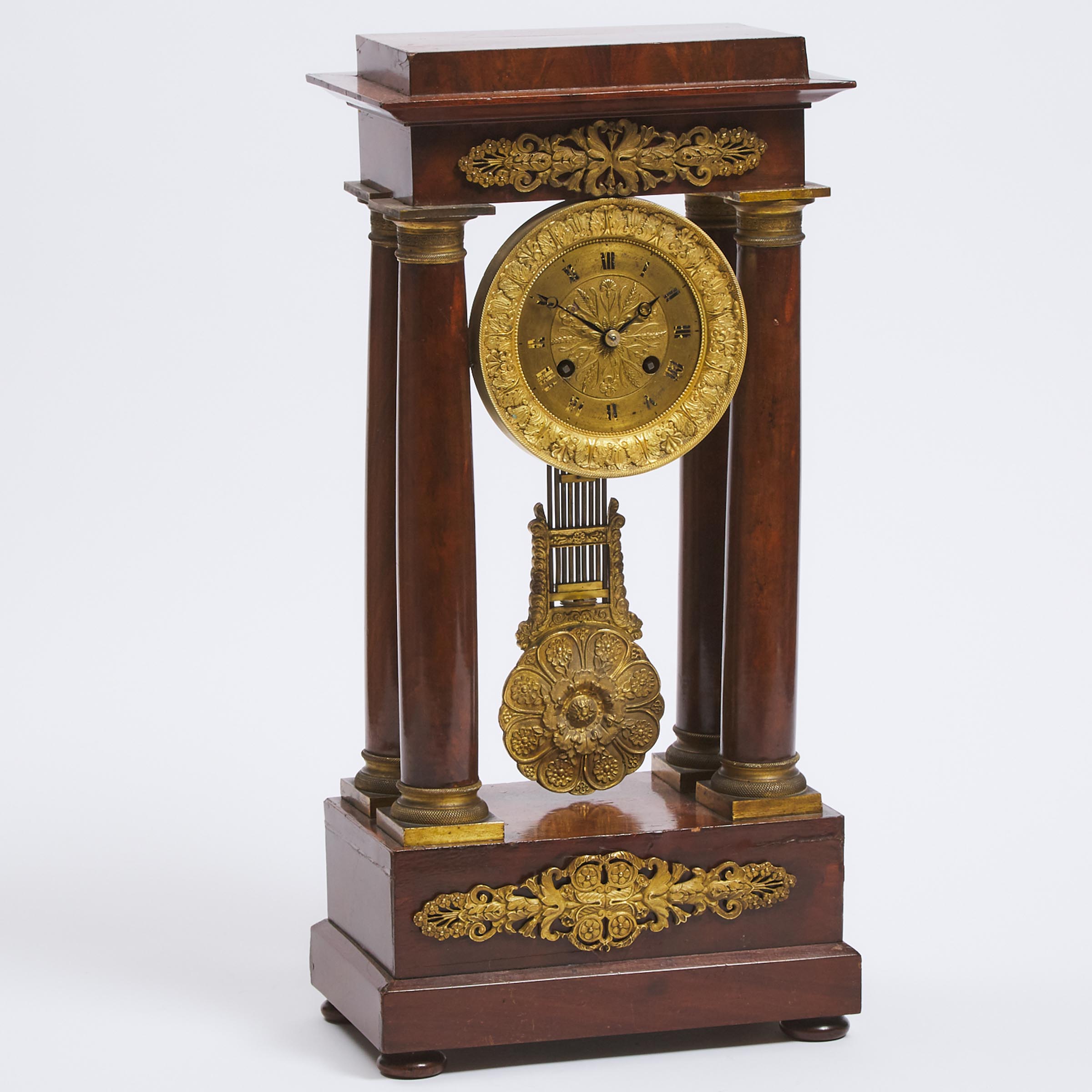 French Ormolu Mounted Mahogany
