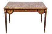 FRENCH ORMOLU-MOUNTED MARQUETR