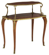 FRENCH ORMOLU-MOUNTED PARQUETR