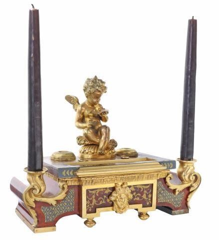 FRENCH ORMOLU-MOUNTED TORTOISE