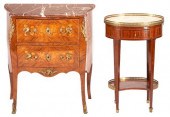 FRENCH OVAL BEDSIDE TIERED TAB