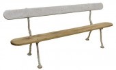 FRENCH PAINTED CAST IRON GARDE