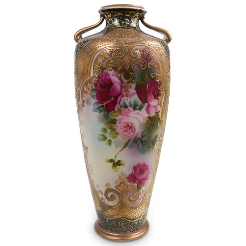 FRENCH PAINTED PORCELAIN