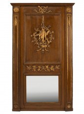 FRENCH PARCEL GILDED FAUX BOIS