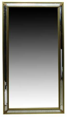 FRENCH PARCEL GILT BEVELED WALL 